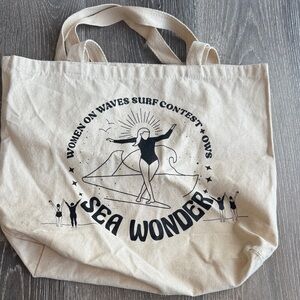 Surf Contest  Tote Bag
